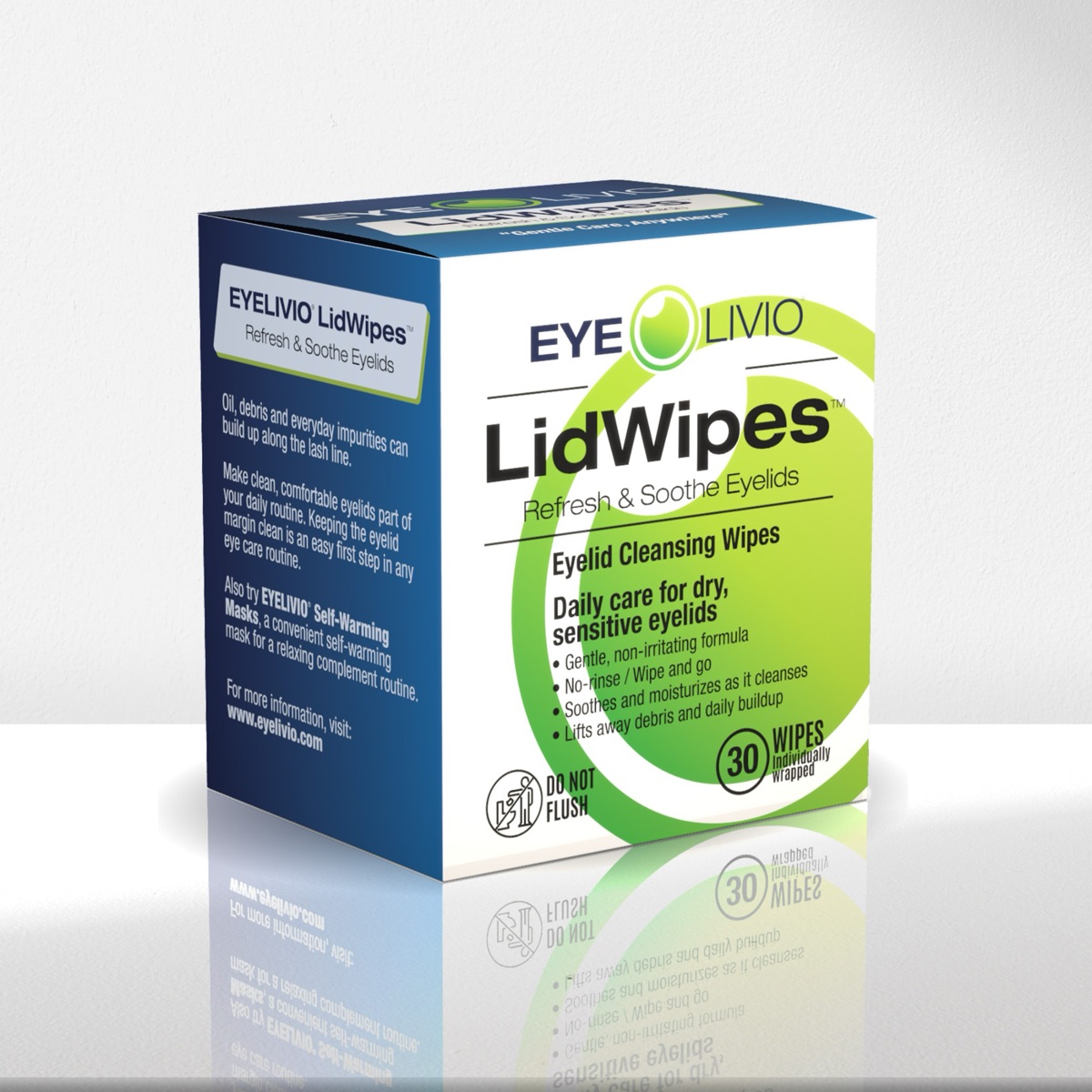 EYELIVIO LidWipes eyelid cleansing wipes
